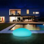 infray 40cm Solargartenkugel mit 9 Farbmodi – IP67 Solarleuchte für Garten & Balkon