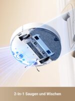 dreame D10 Plus Gen 2 Saugroboter – 6000 Pa Saugkraft mit Wischfunktion & automatischer Staubentleerung – Bild 5