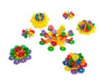 Smart-Planet Steckblumen 400er Set – Montessori Motorikspielzeug ab 3 Jahren – Bild 8