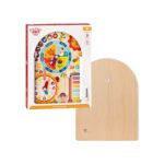 Tooky Toy Kalenderuhr aus Holz – Lernuhr für Kinder mit Jahreszeiten & Wetter – Bild 3