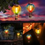 IEEILULU 2er Set Solar-Heissluftballon mit Flammeneffekt – Gartendeko für Aussen – Bild 6