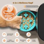 HONEYGUARDIAN 5G WiFi Futterautomat für Katzen – intelligente App-Steuerung mit 2 Näpfen – Bild 3