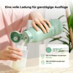 Momcozy Tragbarer Flaschenwärmer 500 ml – Schnelles Aufheizen für unterwegs, Kabellos mit USB-C – Bild 6