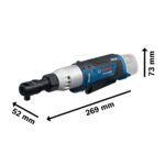 Bosch Professional GRC 12V-60 3/8 SN – Akku-Ratschenschrauber für enge Räume – Bild 2