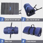 Nobleza Wasserdichte Hundematte 110x68 cm – Faltbare Reisedecke für Hunde & Outdoor – Bild 5