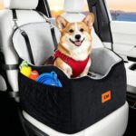 KYG Hundeautositz 43x43 cm – Sicherer Autositz für kleine bis mittlere Hunde bis 15 kg – Bild 2