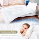 KiGATEX Baby Bettdeckenset Elefant 100x135 cm – Ganzjahresdecke mit Kissen, OEKO-TEX® – Bild 7