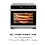 Klarstein Flavour Dry Dörrautomat – Professioneller Dehydrator mit 6 Gitterebenen & 360° Airflow – Bild 5