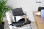 Tinydo® Hochstuhl Sitzkissen für Stokke Tripp Trapp – Memory-Schaum Auflage Dunkelgrau – Bild 2