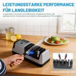 Fesatccoz Elektrischer Messerschärfer 5 in 1 – Präzises Schleifen mit LCD Display – Bild 6