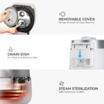 CUCKOO LHTR1009F Reiskocher mit Twin Pressure & 16 Programmen – Induktions-Druckkochgerät – Bild 8