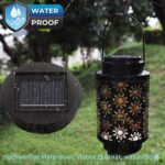 Forhome 6er Set Solarleuchten Ersatz 8 cm – Wasserdicht IP44 für Gartenlaterne – Bild 4