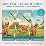 HUND IST KÖNIG® Hunde-Reizangel mit 2 Seilen & eBook – Robuste Teleskopstange für alle Grössen – Bild 7