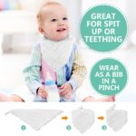 Koo-dib Musselin Tücher 30er Set – Mulltücher 25x25 cm für Babys & Neugeborene – Bild 8
