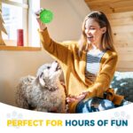 SHARLOVY 3,5" Stachelball 6er-Pack – Quietsch-Hundespielzeug mit Zahnpflege für alle Hunderassen – Bild 7