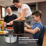 Lauben Multifunction Rice Cooker 2000BW – 2 l Reiskocher mit 12 Programmen & Dampfgarer – Bild 4
