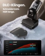 oneisall Profi Hundeschermaschine mit DLC-Klinge & 8 Aufsteckkämmen – 9000 RPM für alle Felltypen – Bild 3