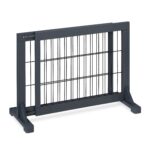 Relaxdays Absperrgitter ausziehbar 56x70-108 cm – Schutzgitter für Treppen & Türen