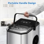 JustSmart Eiswürfelmaschine 120W – 9 Eiswürfel in 6 Minuten für Zuhause & Gewerbe – Bild 5