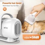 Afloia Hundeschermaschine mit Staubsauger – 7-in-1 Profi-Haustierpflegeset mit 1.5L Behälter – Bild 8