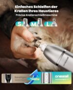 oneisall 4in1 Hundeschermaschine Set – Professionelles Trimmen für Körper, Pfoten & Nägel – Bild 6