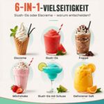 Azmsary 2,5 L Slush- & Softeismaschine mit 6 Programmen – Eiscreme ohne Eis – Bild 4