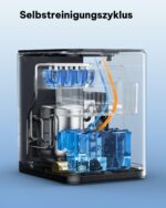 Silonn Eiswürfelmaschine – 12 kg/24H, 2 Eisgrößen, Selbstreinigung für Zuhause & Unterwegs – Bild 6
