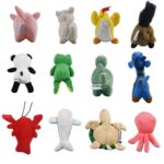 LEGEND SANDY Hundespielzeug-Set mit 12 Quietschern – Plüsch-Kauspielzeuge für kleine Hunde – Bild 9