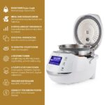 Yum Asia Sakura Reiskocher 1,5L mit Keramikschale & Advanced Fuzzy Logic – 8 Tassen – Bild 7