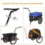 NICEDACK Fahrradanhängerkupplung – Universell für Sattelstützen 27,5–33 mm – Bild 7