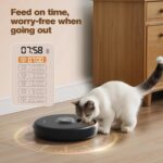 VKIMISS Nassfutter-Futterautomat für Katzen – Intelligente Kühlung & Kabellos mit Timer – Bild 4