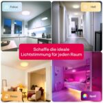 innr Smart Deckenlampe 30cm – 16 Mio. Farben, Zigbee & Sprachsteuerung für Zuhause – Bild 4