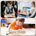 Joyreal Motorikbrett Montessori – 12 Aktivitäten für Feinmotorik & Lebenskompetenzen – Bild 7