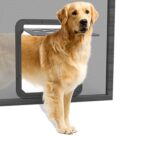 NAMSAN Haustierklappe mit Magnetverschluss – Automatisches Schliessen für Hunde & Katzen