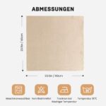 IKWOLETI Mulltücher Baby 6er-Set 60x60cm – Baumwoll-Musselin Spucktücher für Neugeborene – Bild 2