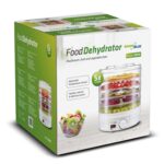 Green Blue GB190 Dörrautomat 250 W – Temperaturregler 35–70 °C für Obst, Gemüse & Fleisch – Bild 8