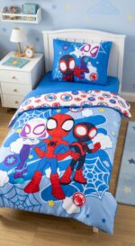 BrandMac Spidey Baby Bettwäsche Set 100x135 cm – Baumwolle für Babys – Bild 2