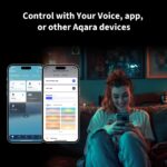 Aqara LED-Deckenleuchte T1M – Smart RGB Farbwechsel mit Matter & Sprachsteuerung – Bild 5