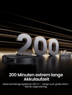 Proscenic Q20Plus Saugroboter mit Wischfunktion – 10000Pa LiDAR Navigation für Tierhaare – Bild 8