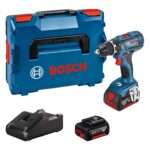 Bosch Professional GSR 18V-28 Akku-Bohrschrauber – 28/63 Nm mit 2x4.0Ah & Ladegerät