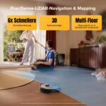 roborock Qrevo S5V Saugroboter mit Wischfunktion – 12.000Pa Saugkraft & Warmlufttrocknung – Bild 8