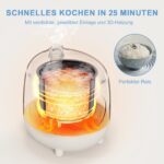 Bear 2-Tassen Reiskocher 300W – Kompakter Elektrischer Rice Cooker mit Warmhaltefunktion – Bild 5