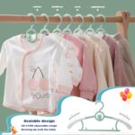 JSF Mitwachsende Kinderbügel Set 20er – Verstellbar 29-37 cm für Babys & Kinder – Bild 6