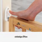 Reer Türgitter & Treppenschutzgitter 63-103,5 cm – Sicheres Baukasten-System aus Natur-Holz – Bild 4
