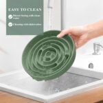 Coomazy Antischlingnapf Ø 20 cm mit Labyrint-Design – Slow Feeder für kleine bis mittlere Hunde – Bild 6