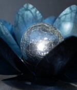 Dehner Solarleuchte Lotus Ø 27,5 cm – Elegante Gartendeko mit Warmweisslicht – Bild 2