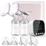 Lulia Elektrische Milchpumpe 4 Modi & 9 Stufen – Stillkomfort mit 2500mAh Akku