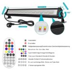 Linke 42W LED Wallwasher RGB-Strahler mit Fernbedienung – 2er Set für Innen & Aussen – Bild 5