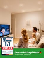 HOMEOW LED Einbaustrahler 230V 4W – 10er Set mit Farbtemperaturwahl für Badezimmer – Bild 9