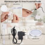 Lightess 6er LED Unterbauleuchte 12V Warmweiss – Schrank- & Vitrinenbeleuchtung für Küche – Bild 5